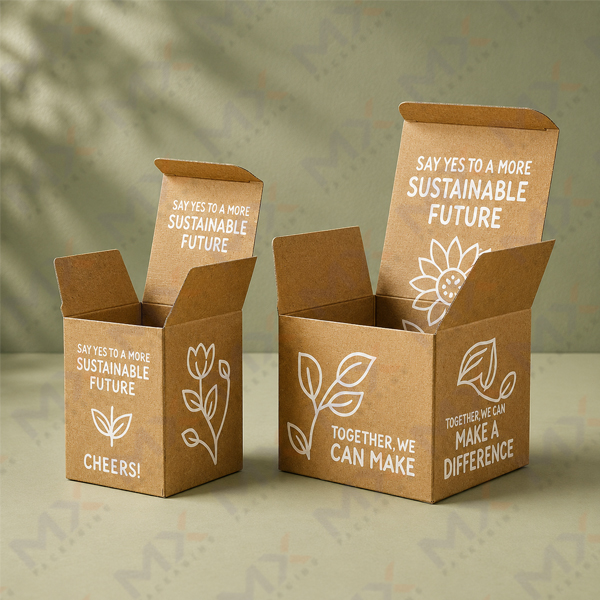 Kraft Tuck Top Boxes - view 4